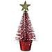 Decorazione Albero Da Tavola Glitterata - H14 Cm - Foto miniatura 1