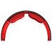Cuffie NSW-200U Cablato Giocare Auricolare Microfono Colore Nero / Rosso - Foto miniatura 2
