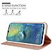 Custodia Compatibile Con Huawei Mate 20 In Classy Oro Rosa - Coperchio Protettiva Con Chiusura Magnetica, Funzione Stand E Tasca Per Le Carte - Foto miniatura 4