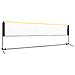 Rete Da Badminton Regolabile 500x103x94-158 Cm In Metallo - Foto miniatura 1