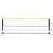 Rete Da Badminton Regolabile 500x103x94-158 Cm In Metallo - Foto miniatura 4