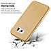Custodia Compatibile Con Samsung Galaxy S6 Edge In Polvere Di Stelle Oro - Silicone Tpu E Hard Case Coperchio Protettivo In Design Glitterato - Foto miniatura 3