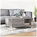 Tavolino Salotto Grigio Sonoma 80x80x36,5 Cm Legno Multistrato - Foto miniatura 1