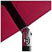 Hapunaombrello Diritto Rotondo 3,30m Diametro Fucsia - Foto miniatura 12