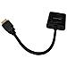 24.136 cavo e adattatore video VGA (D-Sub) HDMI tipo A (Standard) Nero - Foto miniatura 2