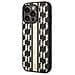 Cover Per Iphone 14 Pro Pu Monogram Stripe, Nero - Foto miniatura 1