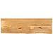 Piano Tavolo Bordi Vivi 120x20x2,5cm In Legno Massello Di Mango - Foto miniatura 1