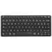AKB862FR tastiera Universale Bluetooth QWERTY Francese Nero - Foto miniatura 1