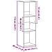 Libreria Rovere Nero 36x30x114 cm in Legno Multistrato - Foto miniatura 9