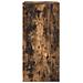 Scarpiera Rovere Fumo 29,5x34x76 cm in Legno Multistrato - Foto miniatura 2