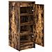 Scarpiera Rovere Fumo 29,5x34x76 cm in Legno Multistrato - Foto miniatura 9