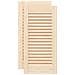 Ante Con Design A Lamelle 2 Pz 61,5x29,5 Cm In Legno Di Pino - Foto miniatura 2