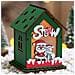 Pendente3 Casa Di Legno Babbo Natale - Foto miniatura 2