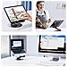 Supporto Da Scrivania Per Tablet E Smartphone Da 4,7 A 12” Pieghevole E Rotante A 360°, Nero - Foto miniatura 2