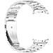 Elegante Cinturino In Acciaio Inossidabile Per Galaxy Watch Serie 8 Silver - Foto miniatura 2