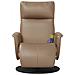 Poltrona Reclinabile Massaggi Poggiapiedi Cappuccino Similpelle - Foto miniatura 3