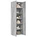 Armadietto Grigio Sonoma 70x42,5x225 cm in Truciolato - Foto miniatura 3