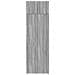 Armadietto Grigio Sonoma 70x42,5x225 cm in Truciolato - Foto miniatura 4