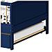 Letto A Scomparsa Per Bambino 190x90cm Blu Scuro Adam - Foto miniatura 6
