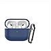 Custodia Protettiva In Silicone (set Da 3 Pezzi) Compatibile Con Apple Airpods Pro 3 Darkblue - Foto miniatura 2