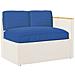 Set di Cuscini per Pallet 3 pcs Blu Reale 120 x 80 x 12 cm - Foto miniatura 3