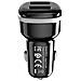 Caricatore Per Auto A 2 Porte Usb Con Cavo Lightning In Policarbonato Incluso, Nero - Foto miniatura 5