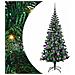 Albero di Natale artificiale con luci integrate Verde 150 cm - Foto miniatura 1