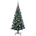 Albero di Natale artificiale con luci integrate Verde 150 cm - Foto miniatura 3