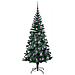 Albero di Natale artificiale con luci integrate Verde 150 cm - Foto miniatura 4