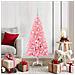 Albero di Natale con 150 LED con supporto Rosa 120 cm PVC - Foto miniatura 2