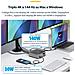 Docking Station Thunderbolt 5 Universale, Hub Multi-Display, 8K 60Hz o 4K 144Hz, Potenza di Banda 120Gbps, PD 140W, Ricarica Smartphone 30W, USB 10Gbps, LAN 2.5G - Foto miniatura 11
