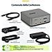 Docking Station Thunderbolt 5 Universale, Hub Multi-Display, 8K 60Hz o 4K 144Hz, Potenza di Banda 120Gbps, PD 140W, Ricarica Smartphone 30W, USB 10Gbps, LAN 2.5G - Foto miniatura 7
