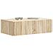 Tavolino da Parete Laterale Rovere Sonoma 59 x 34,5 x 17 cm - Foto miniatura 2