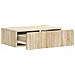 Tavolino da Parete Laterale Rovere Sonoma 59 x 34,5 x 17 cm - Foto miniatura 3