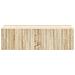 Tavolino da Parete Laterale Rovere Sonoma 59 x 34,5 x 17 cm - Foto miniatura 4