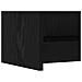 Credenza Rovere Nero 75 x 36 x 80 cm Legno ingegnerizzato - Foto miniatura 5
