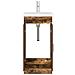 Mobile da bagno con lavabo Rovere Fumo 42 x 40 x 84,5 cm - Foto miniatura 3