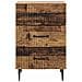 Armadio da Notte con cassetto Legno antico 43 x 41 x 66,5 cm - Foto miniatura 4