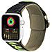 Cinturino (versione Outdoor) Per Apple Watch Ultra, Se, 9, 8, 7, 6, 5, 4, 3, 2, 1 (49, 45, 44, 42 Mm) Bracciale In Nylon Nero /verde - Foto miniatura 1