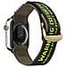 Cinturino (versione Outdoor) Per Apple Watch Ultra, Se, 9, 8, 7, 6, 5, 4, 3, 2, 1 (49, 45, 44, 42 Mm) Bracciale In Nylon Nero /verde - Foto miniatura 2