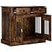 Mobile da cassa per cani Rovere Fumo 90 x 47,5 x 80 cm - Foto miniatura 3