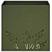 Vaso da giardino 2 pz Verde Oliva 50 x 50 x 49 cm - Foto miniatura 5
