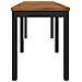 Panchina da giardino 161 x 35 x 45 cm Legno di Acacia Massello - Foto miniatura 4
