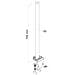 Tubo Telescopico da Scrivania FPMA-D935POLE Altezza 70 cm - Foto miniatura 2