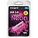 Neon USB 3.0 16GB, USB 3.0 (3.1 Gen 1) , Type-A, 0 - 70 °C, Cuffia, Rosa, Blister - Foto miniatura 2