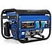 Gruppo Elettrogeno Di Emergenza 2200 Watt, Generatore Elettrico Con Motore A Benzina 5,5 Cv, 4 Tempi, Raffreddato Ad Aria, 2x 230v, 1x 12v, Avviamento A Corda, Regolatore Di Tensione Automatico Avr, Protezione Bassa Pressione Olio, Voltmetro - Foto miniatura 1