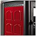 Stufa a Legna GEMMA FORNO Potenza Termica Nominale 7 kW - Bordeaux - Foto miniatura 2