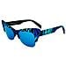 0908-ZEF-022 Occhiali da Sole, Multicolore (Azul / Nero), 59.0 Donna - Foto miniatura 1