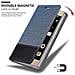 Custodia Compatibile Con Huawei P8 Max In Blu Scuro Nero - Coperchio Protettiva Con Chiusura Magnetica, Funzione Stand E Tasca Per Le Carte - Foto miniatura 6