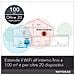 Ripetitore WiFi 6 Mesh AX1800 EAX20, WiFi Extender con 4 Porte Lan e 4 Stream, Ripetitore WiFi Wireless Compatibile con Modem Fibra e Adsl - Foto miniatura 2